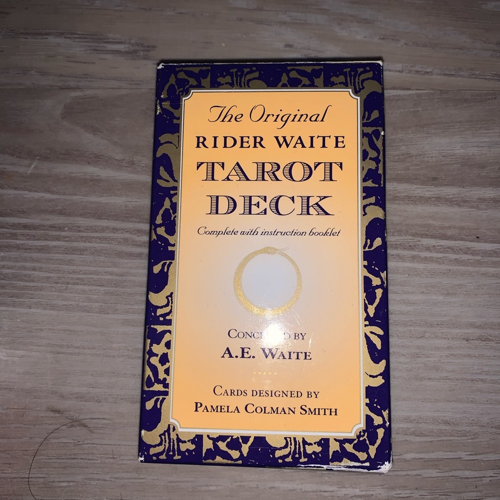 Rider Waite Tarot Deck